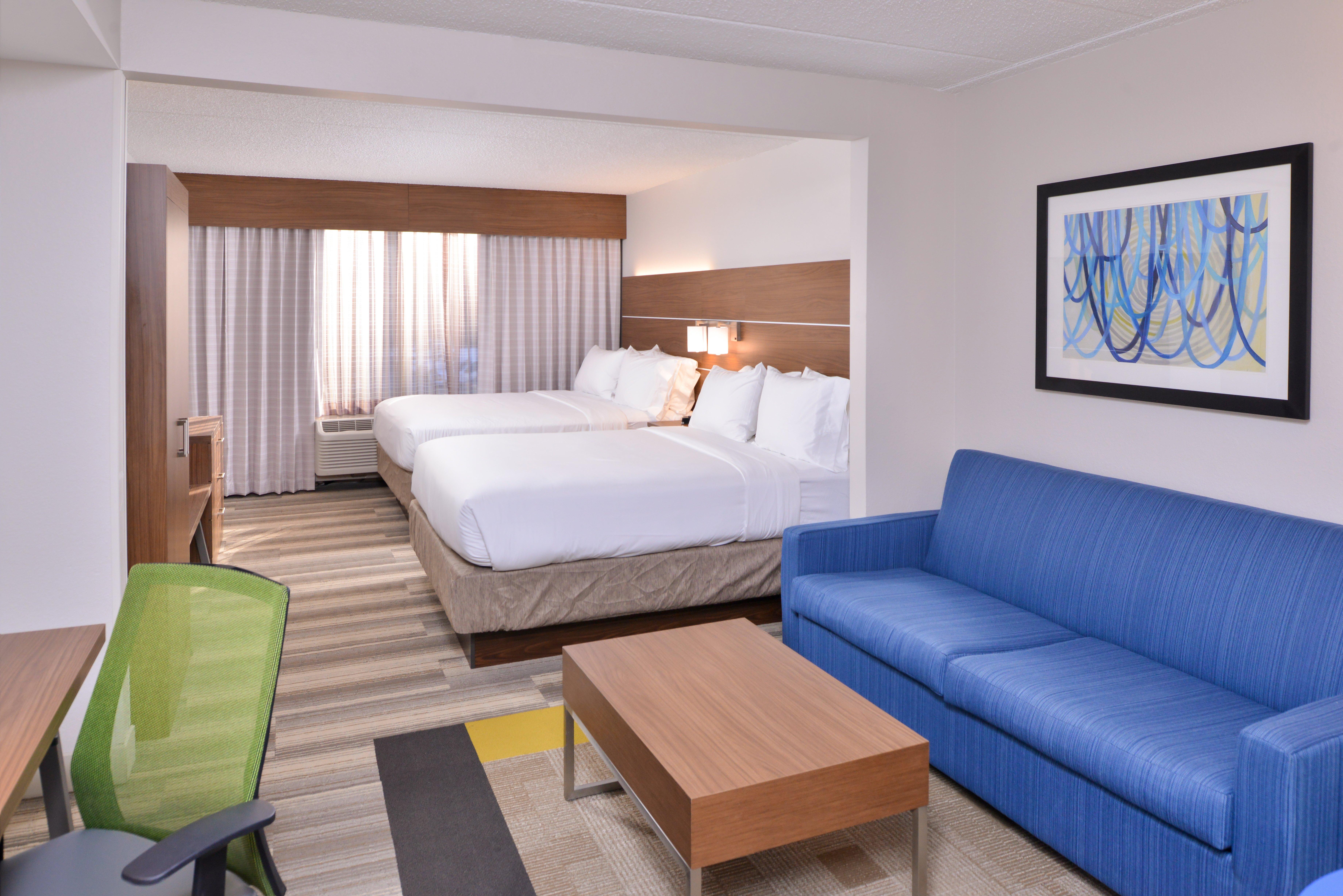 Holiday Inn Express Hotel & Suites Indianapolis Dtn-Conv Ctr By Ihg Exterior foto